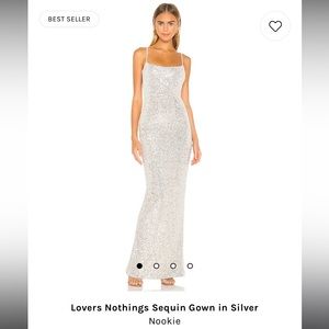 Nookie Silver dress